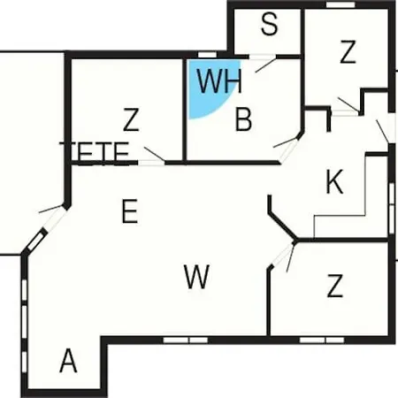 Three-bedroom Holiday In Knebel 21 * Hadsund
